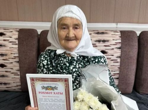 Кенәбаш авылыннан Җәүһәр Галимова 90 яшен билгеләп үтте