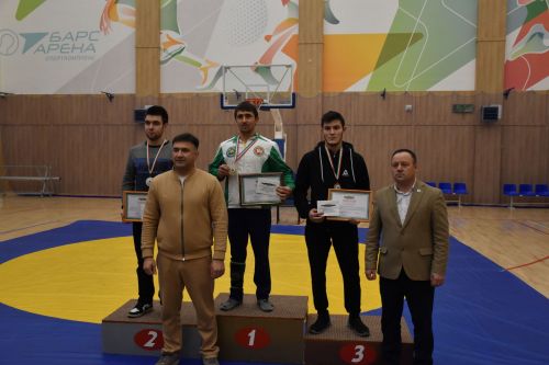 Кукморские борцы состязались в Первенстве района на призы главы  района