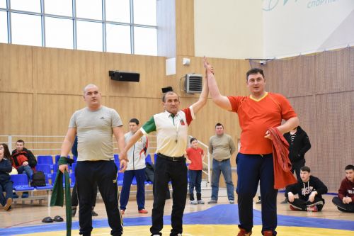 Кукморские борцы состязались в Первенстве района на призы главы  района