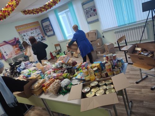 Янилдәге аграр көллият коллективы мобилизацияләнгән солдатларга ярдәм күрсәтте