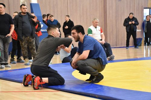 Кукморские борцы состязались в Первенстве района на призы главы  района