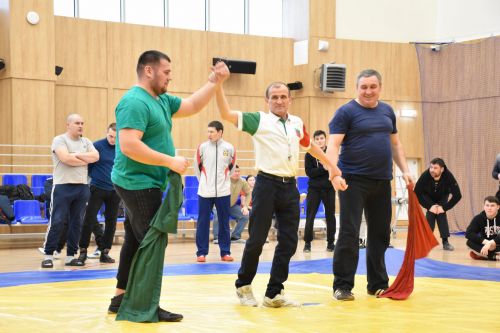 Кукморские борцы состязались в Первенстве района на призы главы  района