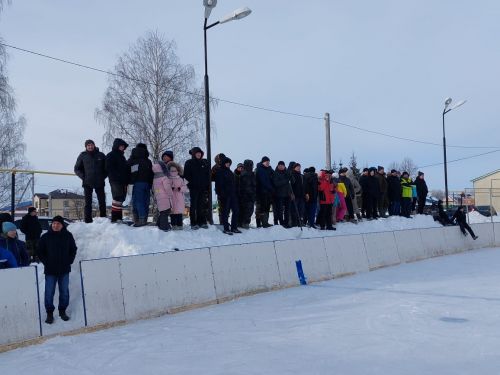 Вахит авылында икенче районара хоккей ярышы үткәрелде
