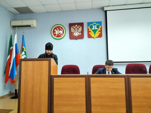Район башлыгы Сергей Димитриев православие дин әһелләре белән очрашты
