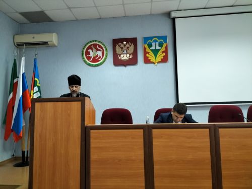 Район башлыгы Сергей Димитриев православие дин әһелләре белән очрашты