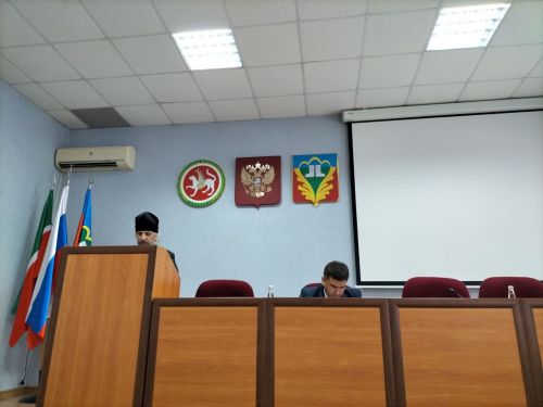 Район башлыгы Сергей Димитриев православие дин әһелләре белән очрашты
