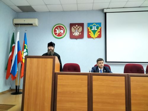 Район башлыгы Сергей Димитриев православие дин әһелләре белән очрашты