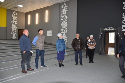 Кукмара районы башлыгы Сергей Димитриев төзелеш-ремонт участокларын карады