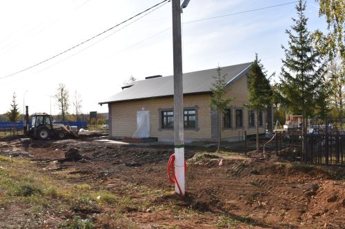Кукмара районы башлыгы Сергей Димитриев төзелеш-ремонт участокларын карады