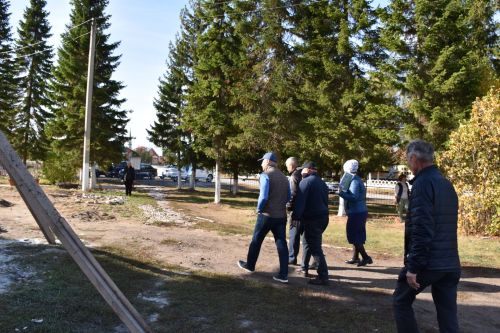 Кукмара районы башлыгы Сергей Димитриев төзелеш-ремонт участокларын карады