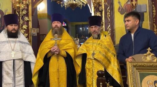 В Кукмор привезли башмачок святителя Спиридона и копию чудотворной иконы Божией Матери Скоропослушницы