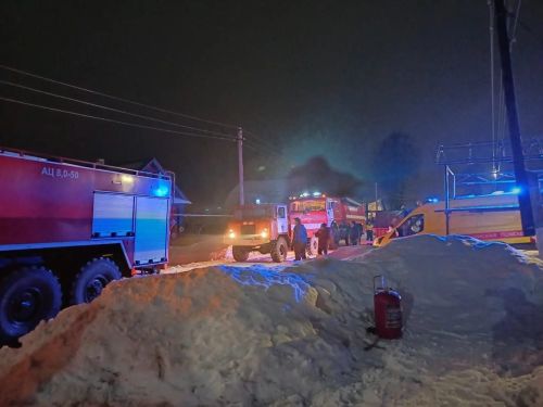 В Кукморском районе сгорел дом