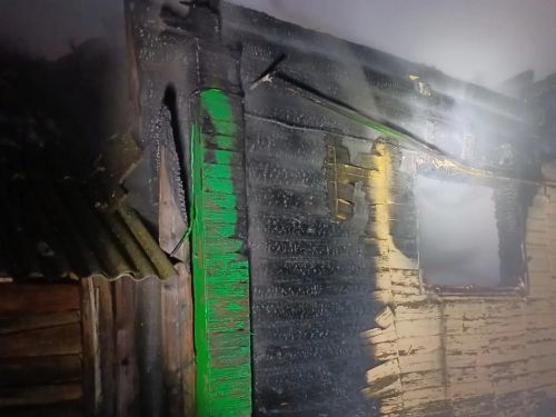 В Кукморском районе сгорел дом