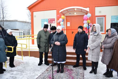 Кукмара районының Кәчимир авылында модульле фельдшер-акушерлык пункты ачылды
