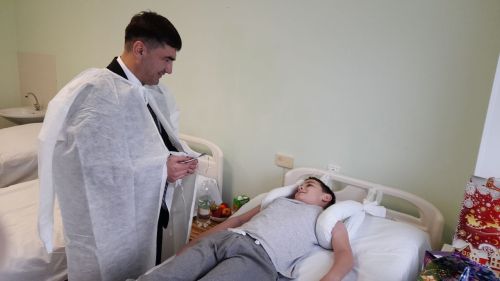 Сергей Димитриев исполнил желания троих юных жителей Кукмора