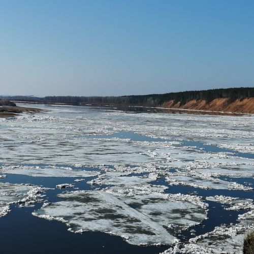 В Татарстане на трех реках начался ледоход