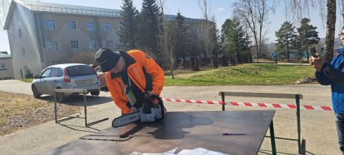 В Кукморском районе подвели итоги соревнований по компетенции «Вальщик леса» чемпионата по профессиональному мастерству «Профессионалы»