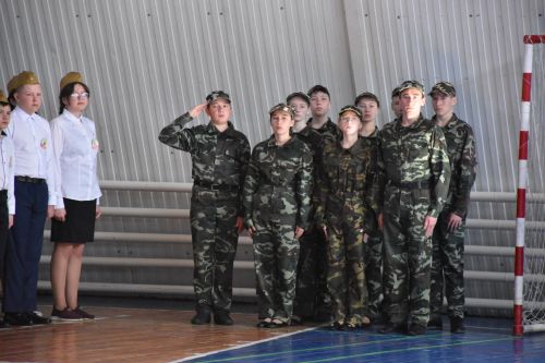 Кукморские школьники сразились в «Зарницу»