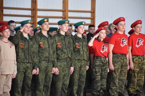 Кукморские школьники сразились в «Зарницу»