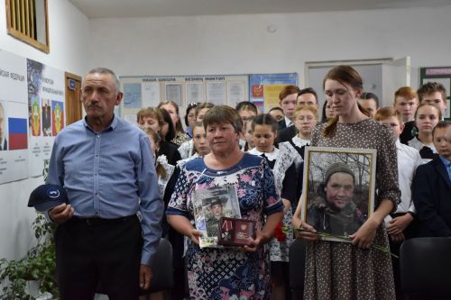 Түбән Үрәс мәктәбендә махсус хәрби операциядә һәлак булган Николай Пичугинга истәлек тактасы урнаштырылды