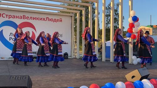 В Кукморе отметили День России