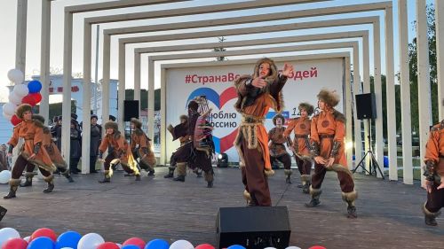 В Кукморе отметили День России