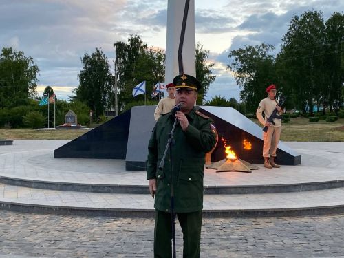 Кукморяне зажгли свечи в память о Великой Отечественной войне
