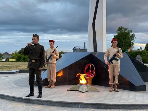 Кукморяне зажгли свечи в память о Великой Отечественной войне