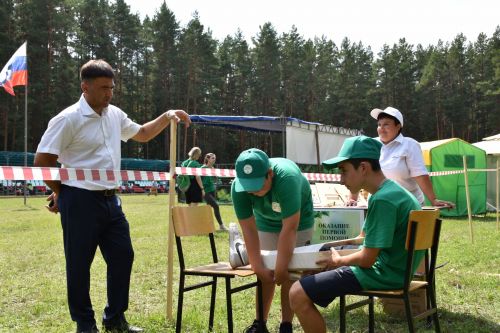 В Кукморском районе открылся VI Слет школьных лесничеств РТ «Лес в народных традициях»