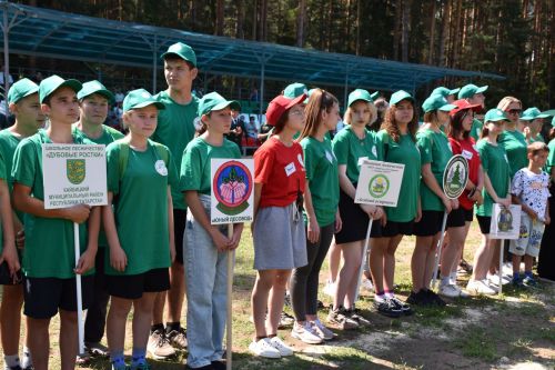 В Кукморском районе открылся VI Слет школьных лесничеств РТ «Лес в народных традициях»