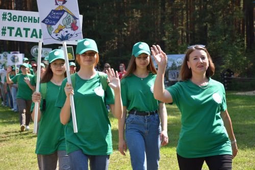 В Кукморском районе открылся VI Слет школьных лесничеств РТ «Лес в народных традициях»