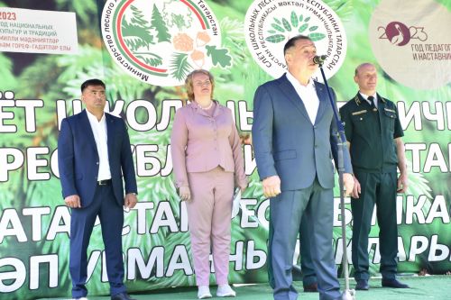 В Кукморском районе открылся VI Слет школьных лесничеств РТ «Лес в народных традициях»
