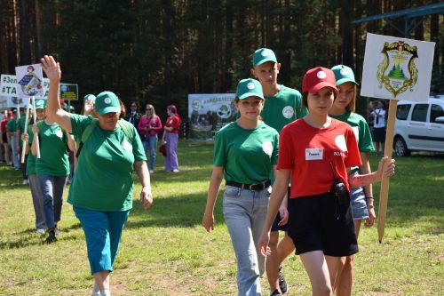 В Кукморском районе открылся VI Слет школьных лесничеств РТ «Лес в народных традициях»