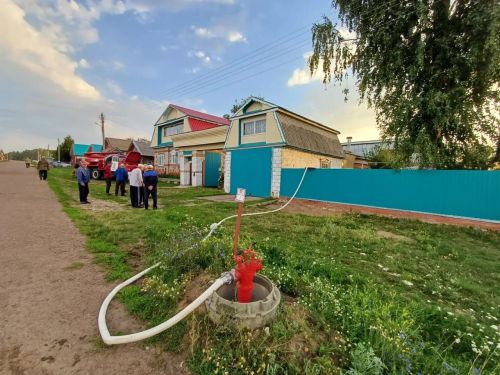 Кукмара районының бер авылында сарай янган