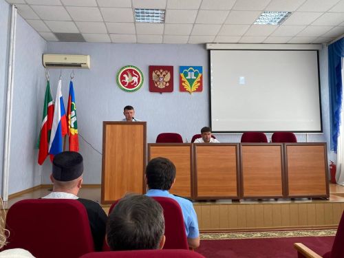 Кукмарада районда террорчылыкка каршы көрәш комиссиянең киңәйтелгән утырышы узды