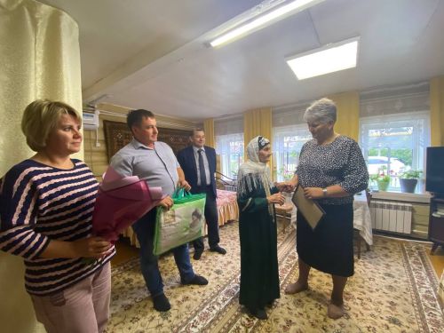 Жительнице деревни Нырты Сание Фаттаховой исполнилось 90 лет