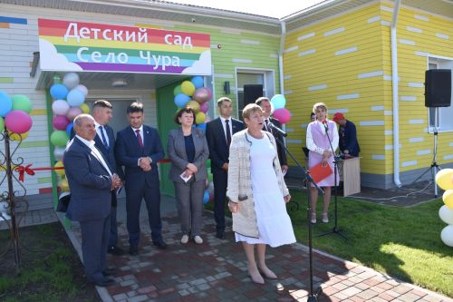 Белем көнендә Кукмара районының Югары Чура авылында балалар бакчасы ачылды