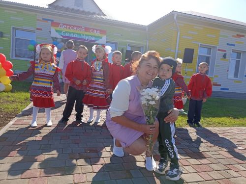 Белем көнендә Кукмара районының Югары Чура авылында балалар бакчасы ачылды