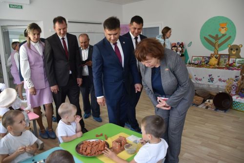 Белем көнендә Кукмара районының Югары Чура авылында балалар бакчасы ачылды