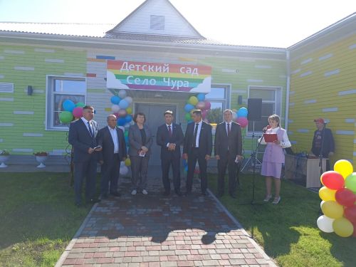 Белем көнендә Кукмара районының Югары Чура авылында балалар бакчасы ачылды