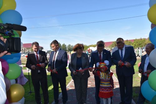 Белем көнендә Кукмара районының Югары Чура авылында балалар бакчасы ачылды