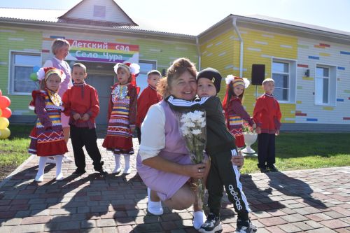 Белем көнендә Кукмара районының Югары Чура авылында балалар бакчасы ачылды