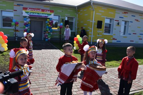 Белем көнендә Кукмара районының Югары Чура авылында балалар бакчасы ачылды