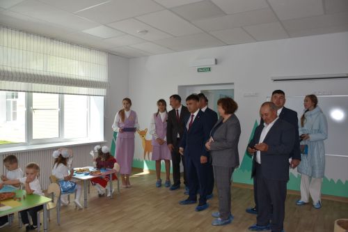 Белем көнендә Кукмара районының Югары Чура авылында балалар бакчасы ачылды