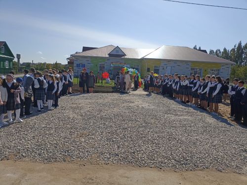 В День знаний в селе Село Чура Кукморского района открыли детский сад