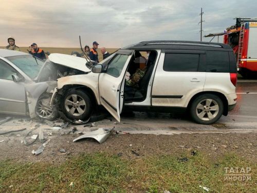 В Татарстане в ДТП  погибли женщина и ее двухлетняя дочь
