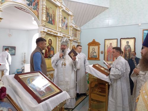 Кукмара районына митрополит Кирилл килде