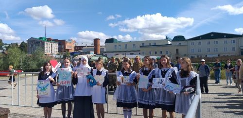 В Кукморе почтили память жертв теракта в Беслане