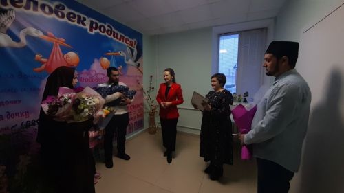 Кукмарада  2024 елда беренче булып малай туган