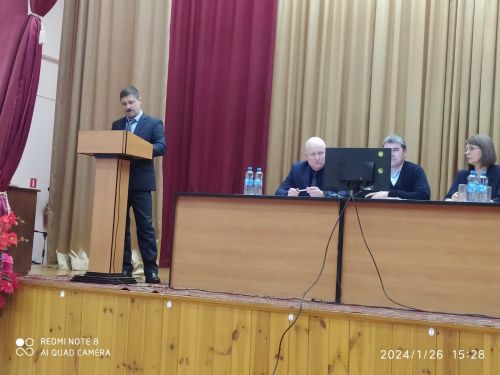 Урта Комар җирлегендә хисап җыелышы булды
